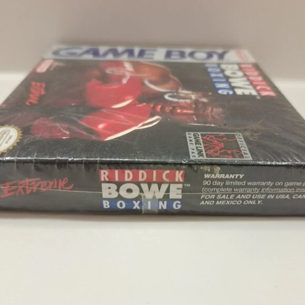 Brand New Sealed Riddick Bowe Boxing (Nintendo Game Boy)